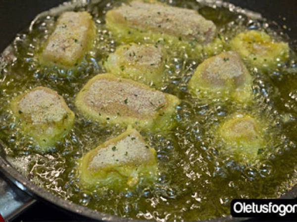 Ensalada de pollo con vinagreta de frambuesa - Preparación paso 6