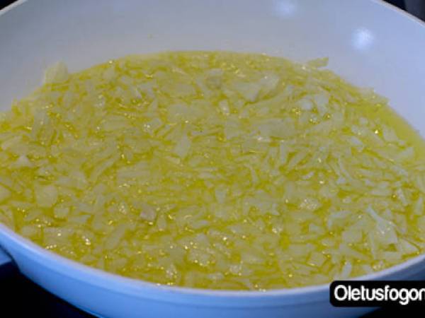 Espaguetis a la Boloñesa - Preparación paso 1