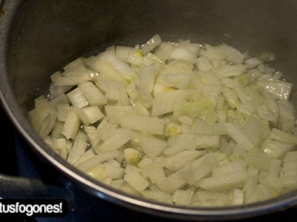 Potaje de vigilia o de Semana Santa - Preparación paso 1