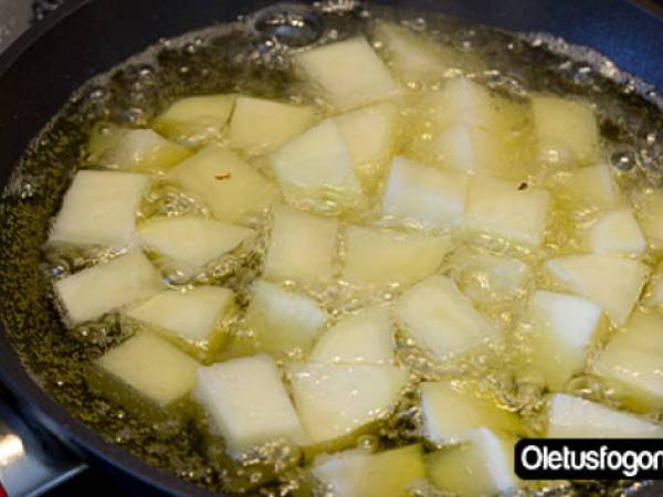 Wok de costillas de cerdo y champiñones - Preparación paso 2