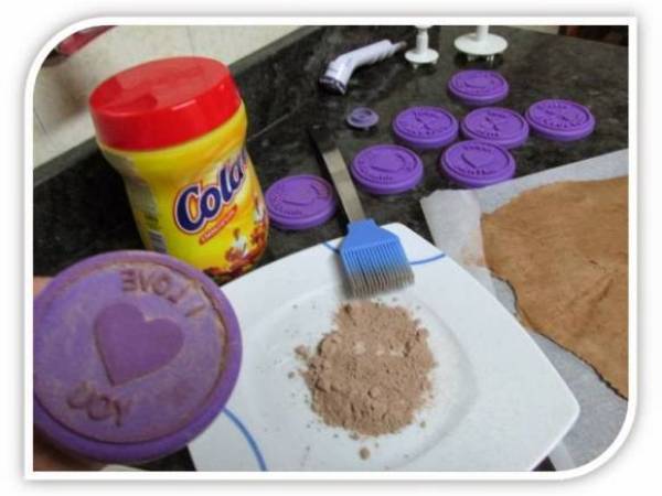 Galletas de sello con ColaCao - Preparación paso 3