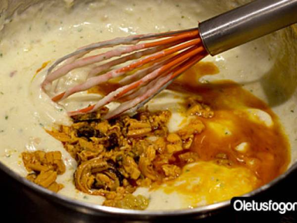 Huevos a la Zamorana con mejillones - Preparación paso 4