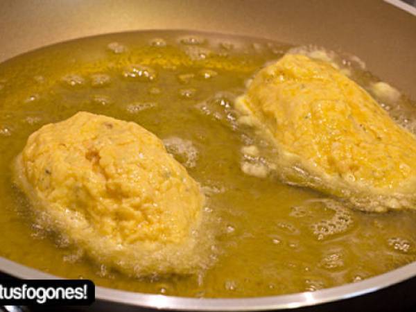 Huevos a la Zamorana con mejillones - Preparación paso 7