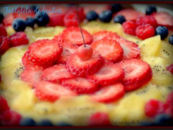 Tartaleta de frutas - Preparación paso 1
