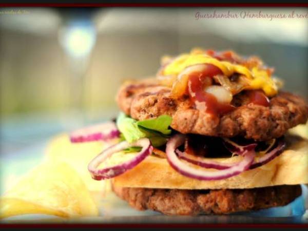 Guesahambur (Hamburguesa al revés). - Preparación paso 1