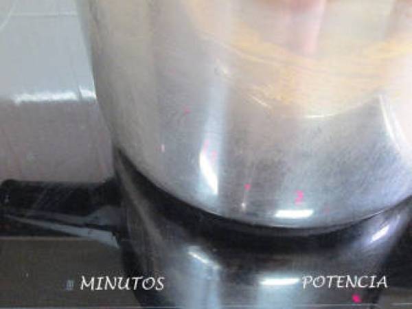 Lentejas con chorizo (olla express) - Preparación paso 4