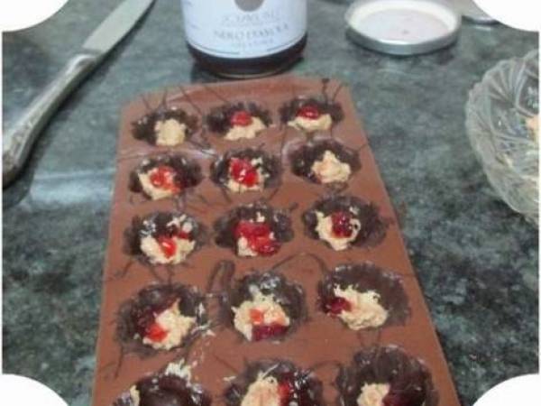 Bombones salados rellenos de mi-cuit - Preparación paso 5