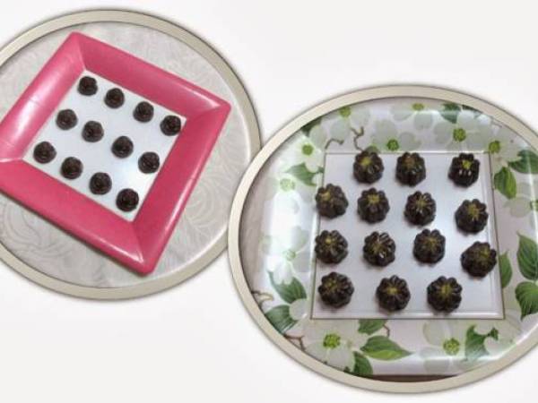 Bombones salados rellenos de mi-cuit - Preparación paso 7