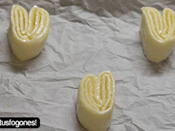 Palmeras de chocolate y coco - Preparación paso 7