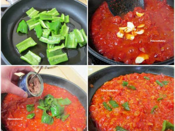 Coca de tomate - Preparación paso 1