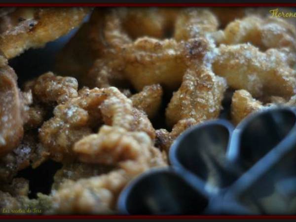 Florones. - Preparación paso 1