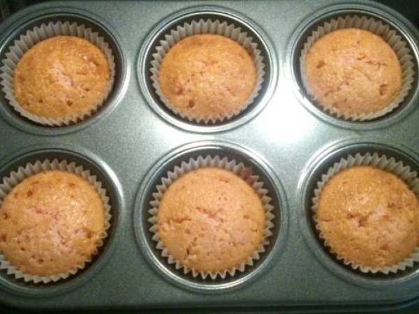 Cupcake de Chicle - Preparación paso 2