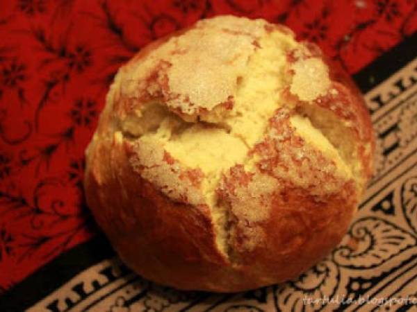 Panquemado y Mona de Pascua con masa madre - Preparación paso 6