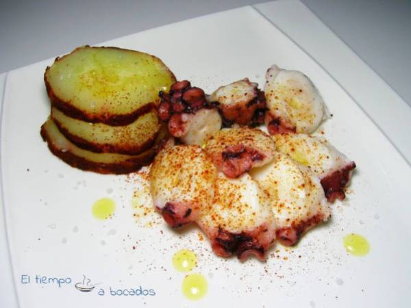 Pulpo al pimentón - Preparación paso 1