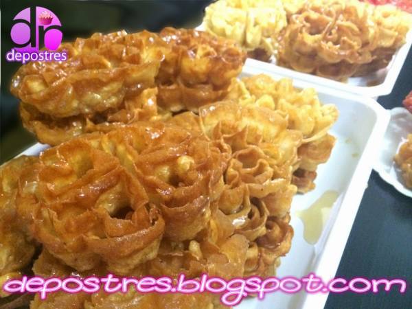 Rosas de miel - Preparación paso 1