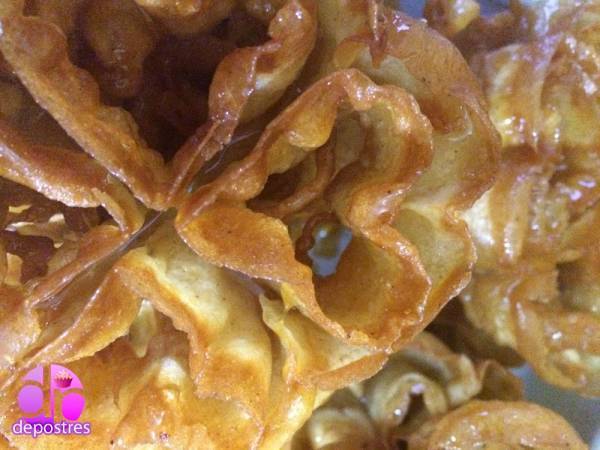 Rosas de miel - Preparación paso 2