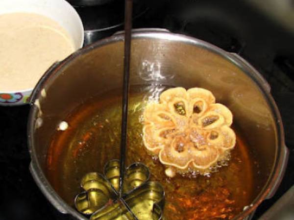 Rosas de miel - Preparación paso 3