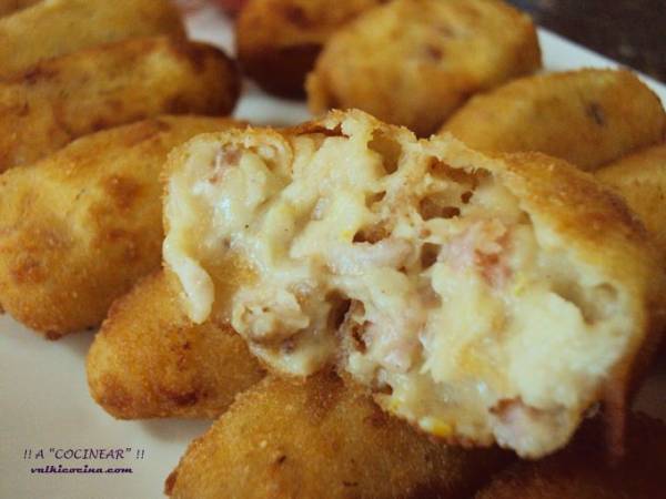 Croquetas barbacoa - Preparación paso 7