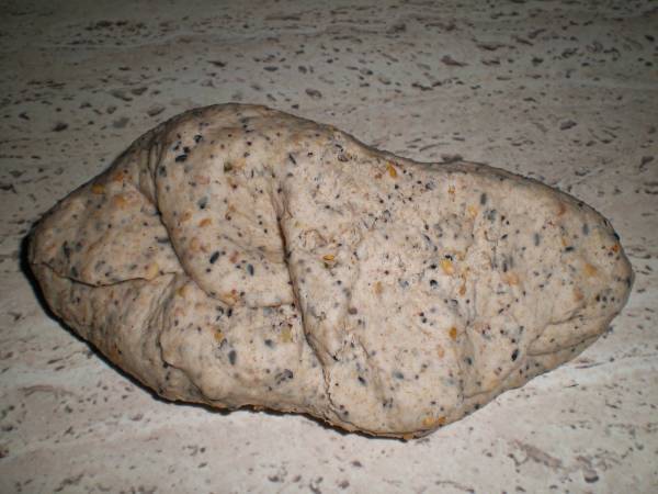 Pan de cereales y semillas, en panificadora - Preparación paso 6