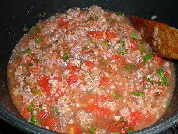 Musaka - Preparación paso 2