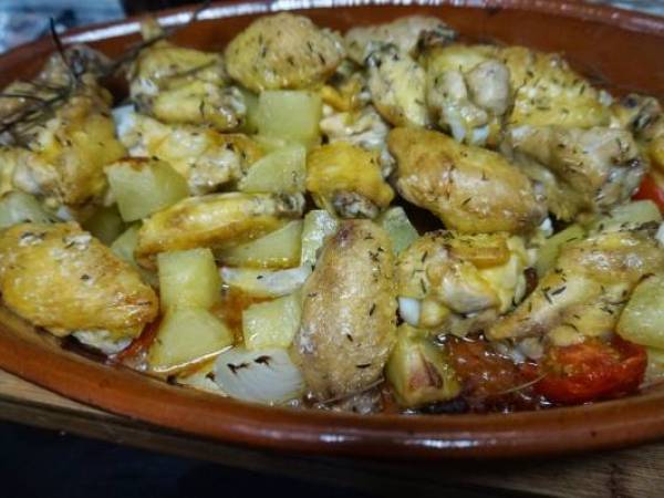 Alitas de pollo al horno - Preparación paso 2