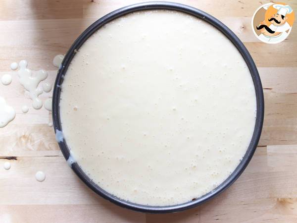 Cheesecake con fresas y frambuesas - Preparación paso 4