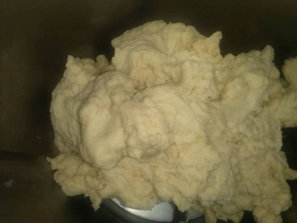 Pizza de jamon serrano y beicon thermomix - Preparación paso 1