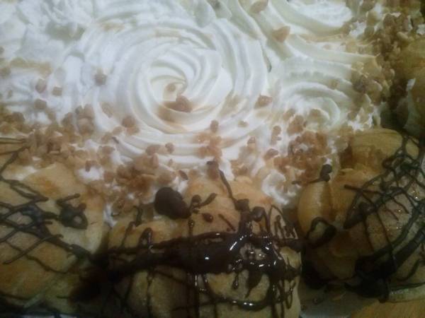 TARTA SAINT HONORÉ THERMOMIX - Preparación paso 6