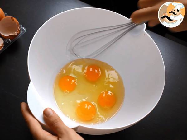 Brownie de chocolate - Preparación paso 2