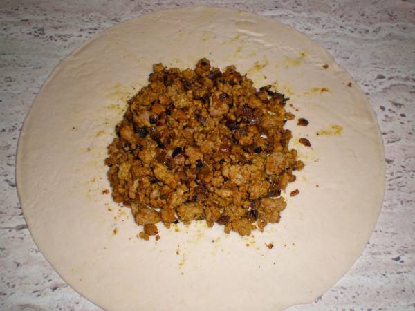 Gözleme, una especialidad turca - Preparación paso 4