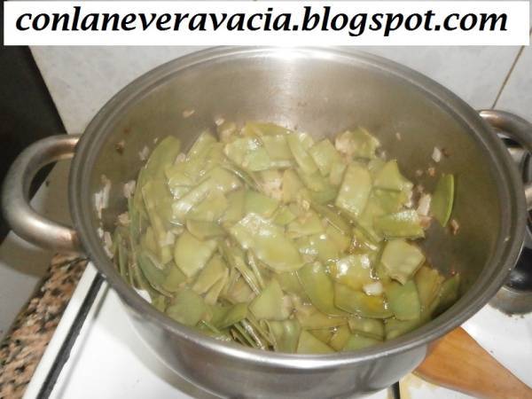 CREMA DE TIRABEQUES - Preparación paso 1