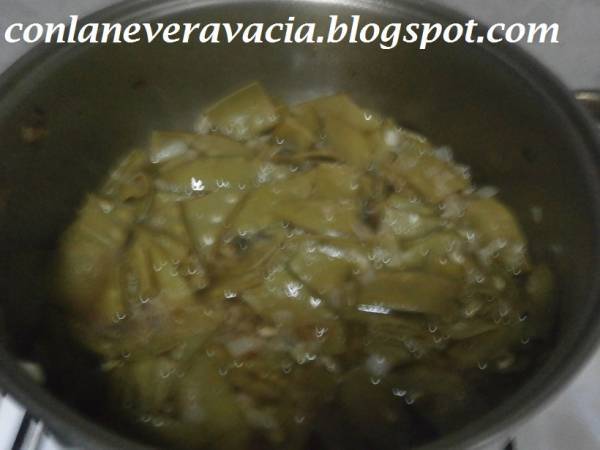 CREMA DE TIRABEQUES - Preparación paso 3