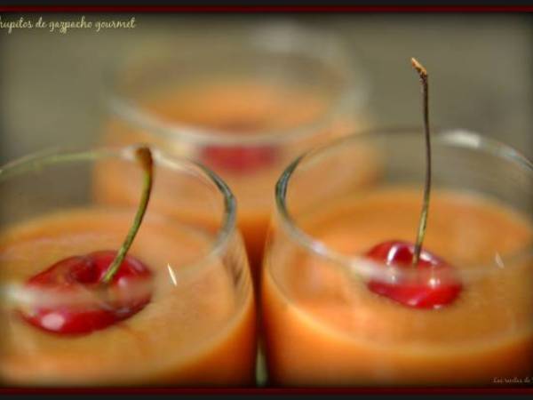 Chupitos de gazpacho gourmet - Preparación paso 2