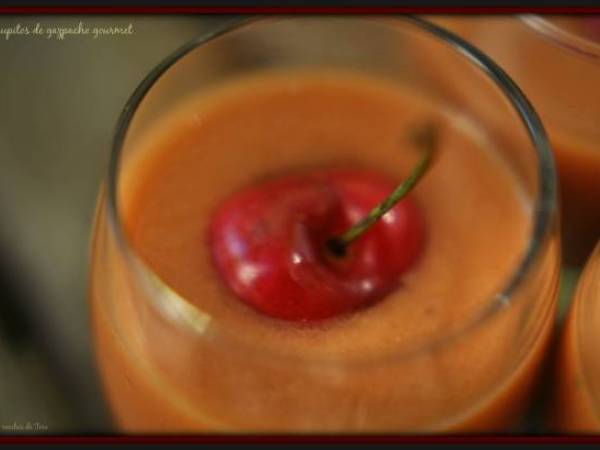 Chupitos de gazpacho gourmet - Preparación paso 3