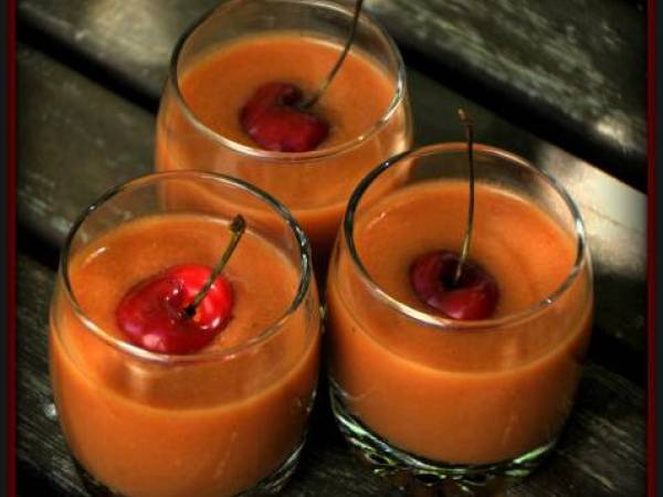 Chupitos de gazpacho gourmet - Preparación paso 4