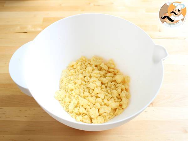 Crumble de manzana - Preparación paso 1