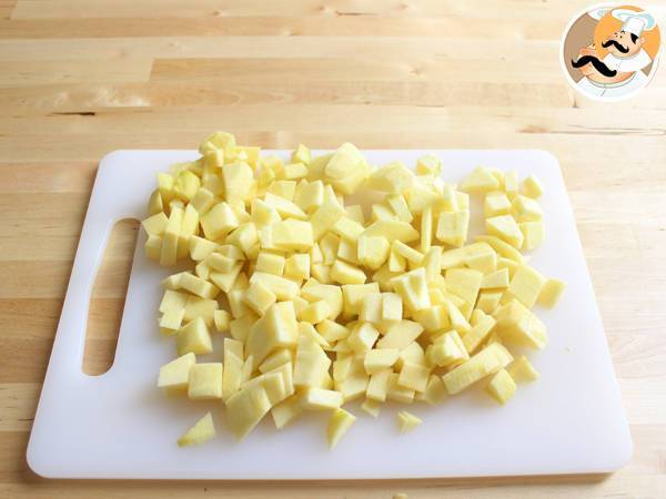 Crumble de manzana - Preparación paso 2