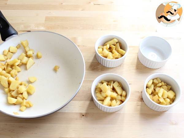 Crumble de manzana - Preparación paso 4