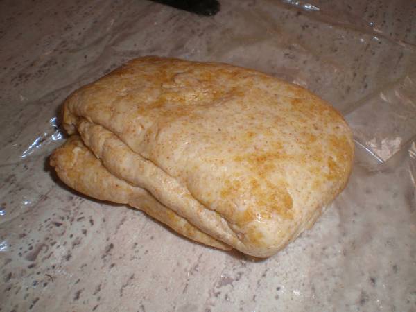 Galette de setas shiitake, puerro y gorgonzola - Preparación paso 3