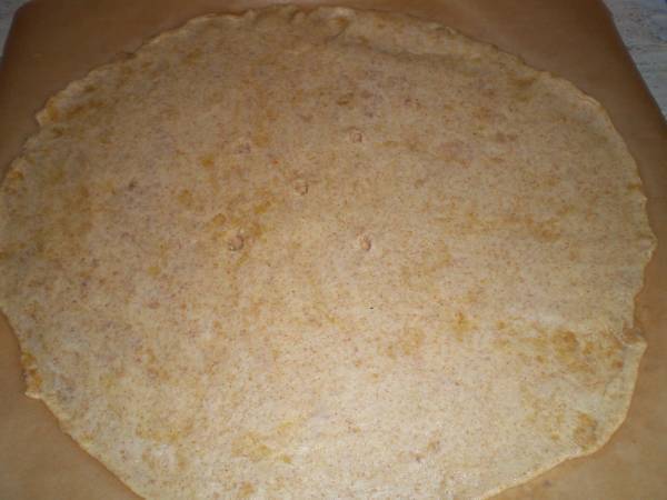 Galette de setas shiitake, puerro y gorgonzola - Preparación paso 6