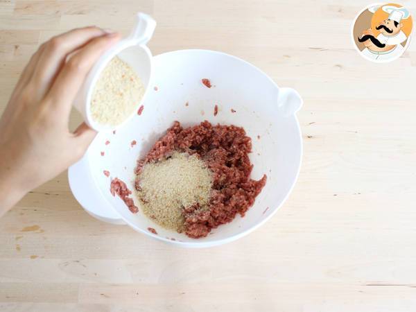 Burger, Hamburguesa de ternera - Preparación paso 2