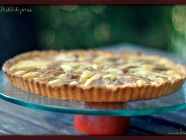 Pastel de peras - Preparación paso 1