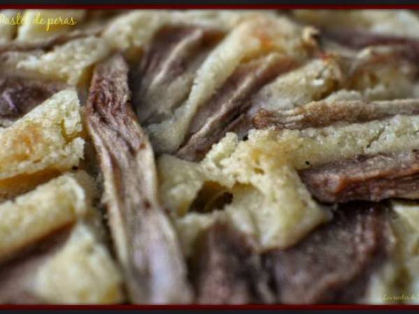 Pastel de peras - Preparación paso 2