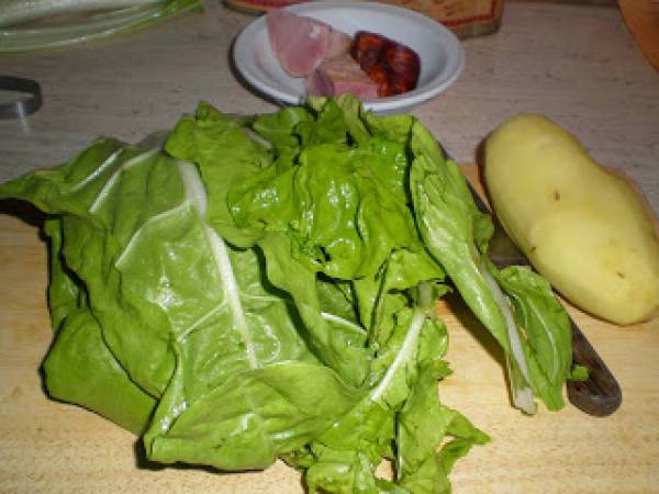 Empanada berciana o de acelgas - Preparación paso 1