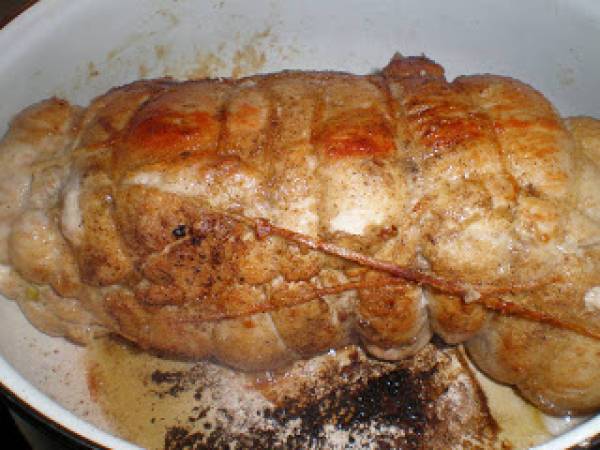 Pechuga de pavo rellena - Preparación paso 3