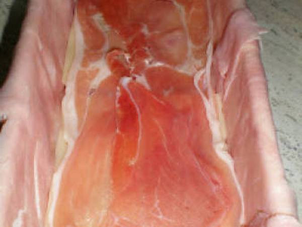 Molde de pechugas de pollo con queso - Preparación paso 2