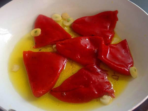 Solomillo ibérico con piquillos - Preparación paso 2