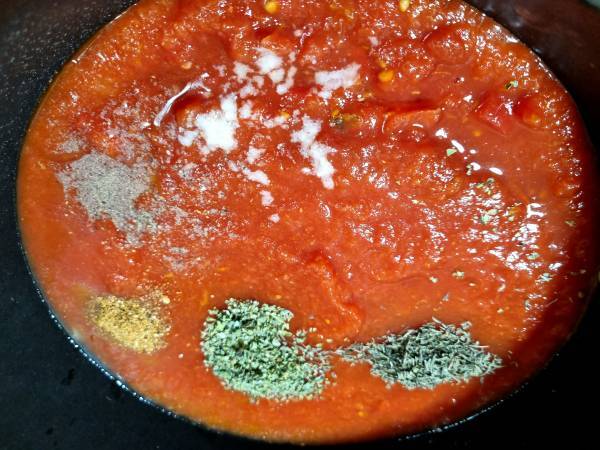 Lasaña de verduras - Preparación paso 2