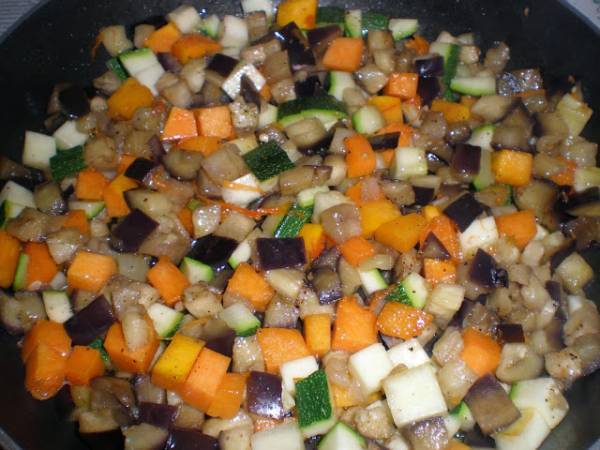 Lasaña de verduras - Preparación paso 8