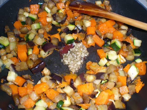 Lasaña de verduras - Preparación paso 9